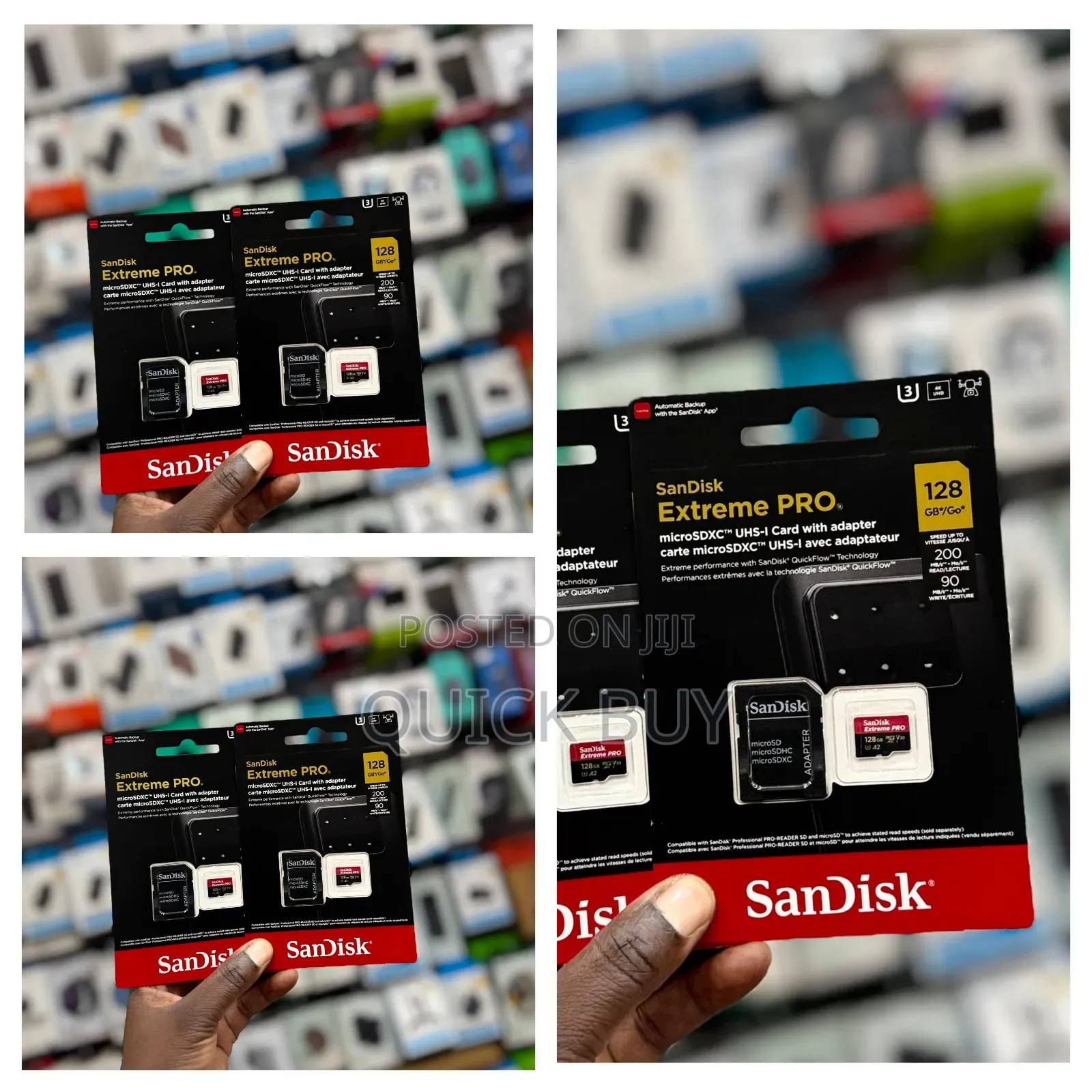 Sandisk Extreme Pro Microsdxc Uhs-I Memory Card 128gb