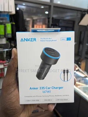 Anker 335 Car Charger 67watts Pd