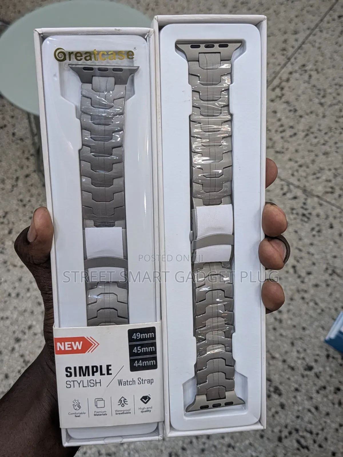 Metallic Apple Watch Metallic Strap 49/45/44mm