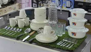 Serving Dishes,Jag,Spoons,Forks,Knife,Dinner Plates