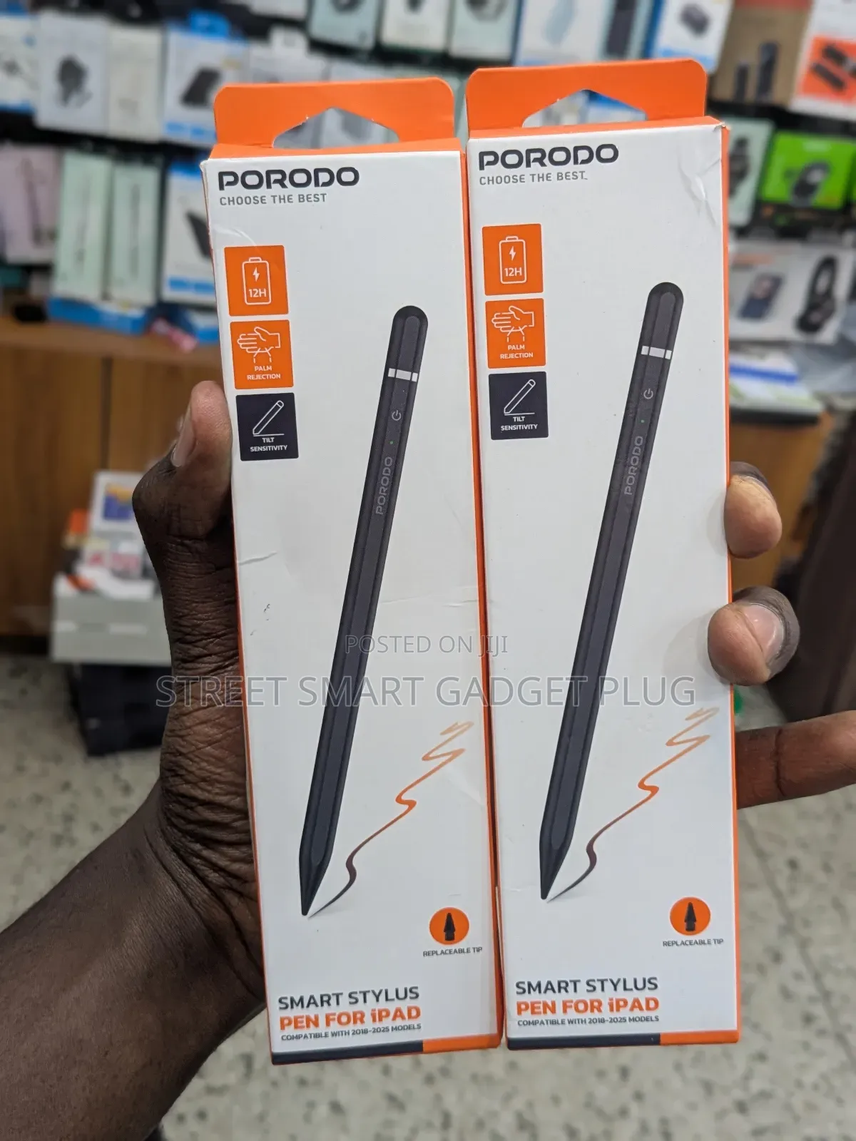 Porodo Smart Stylus Pen for iPad (2018-2025) Modals Compatible