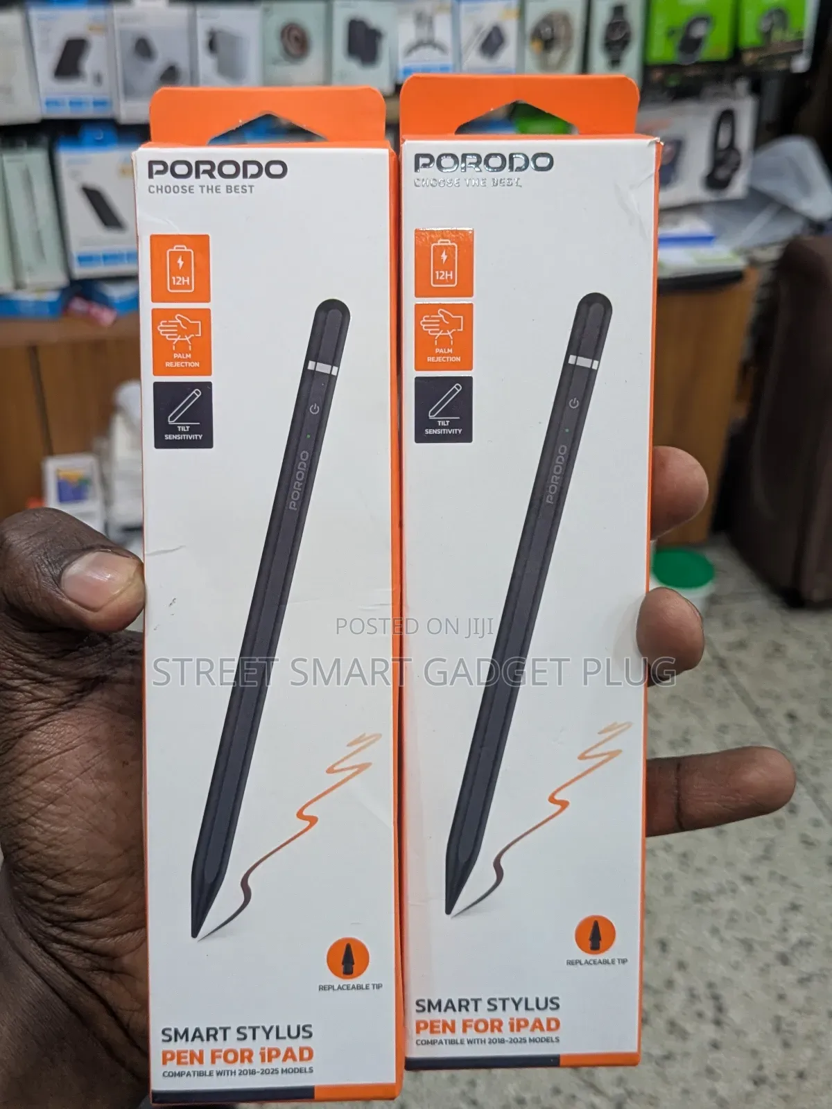 Porodo Smart Stylus Pen for iPad (2018-2025) Modals Compatible