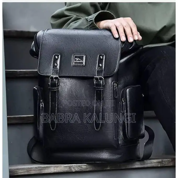 Vintage Backpack Soft Leather for Men