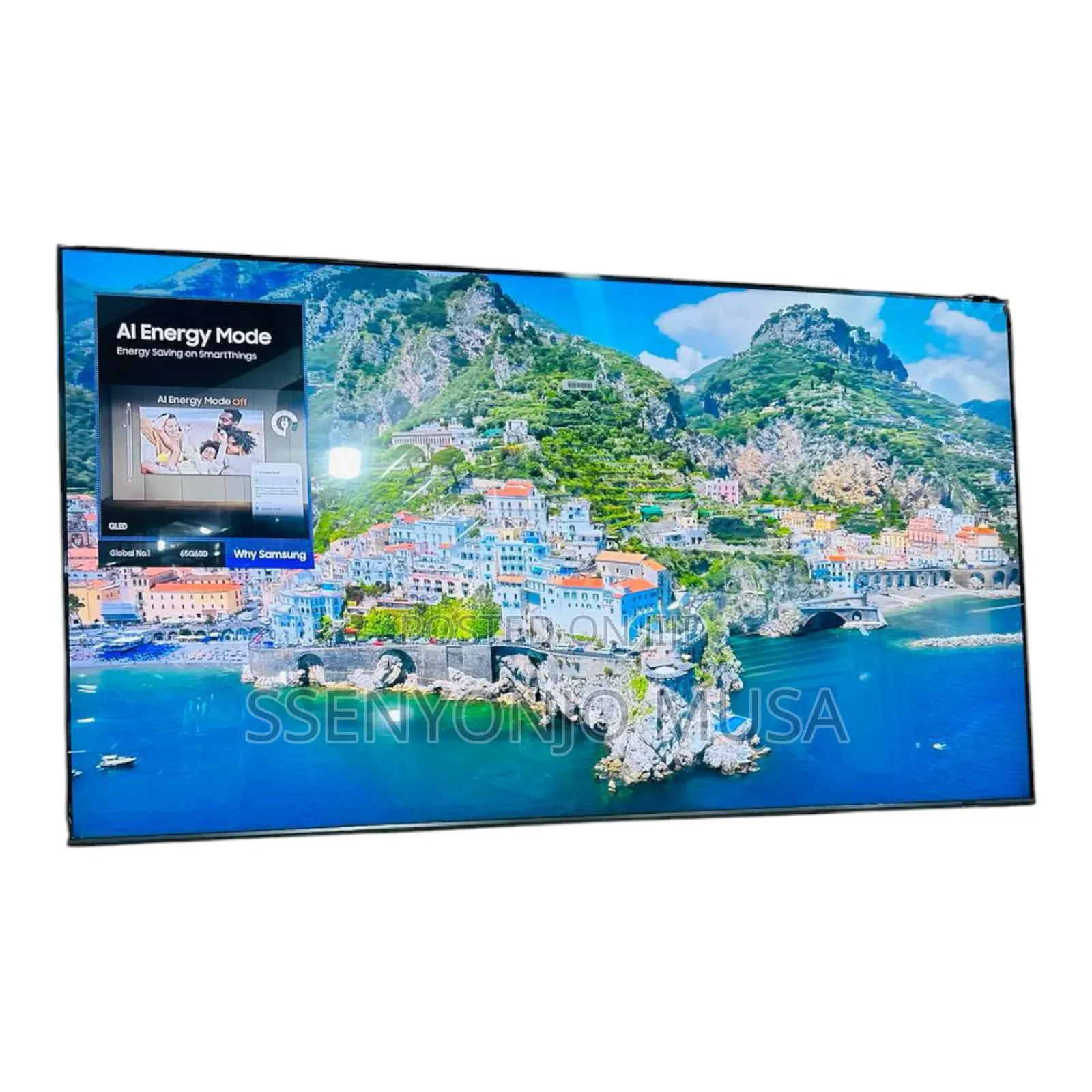 Samsung 65" Q60d Qled Smart Tv -Quantum Dot, Upscaling
