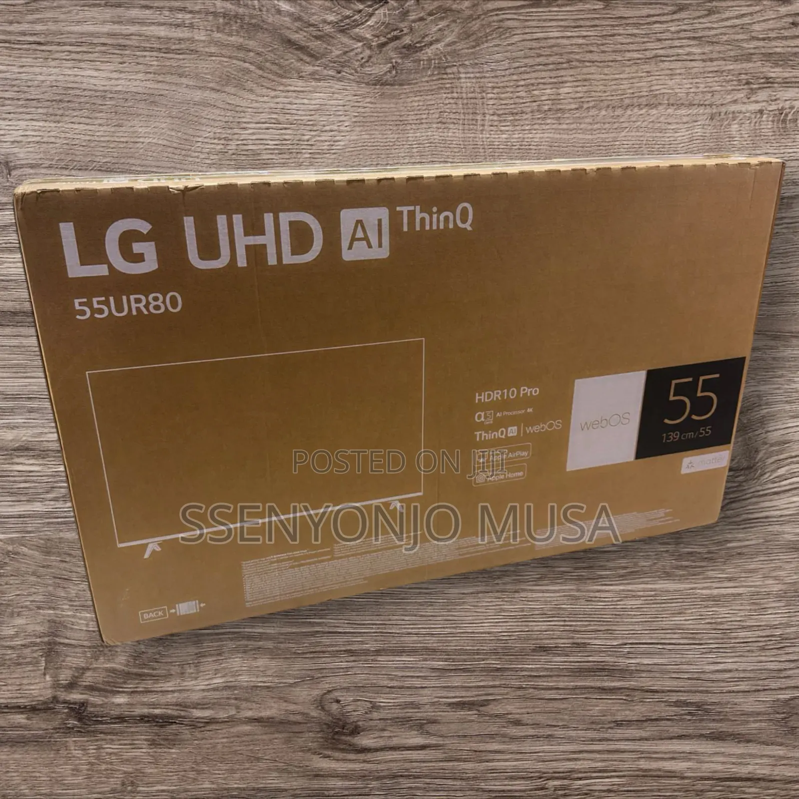 Lg 55ur80 55" Smart Tv - Uhd, Thinq Ai, Webos