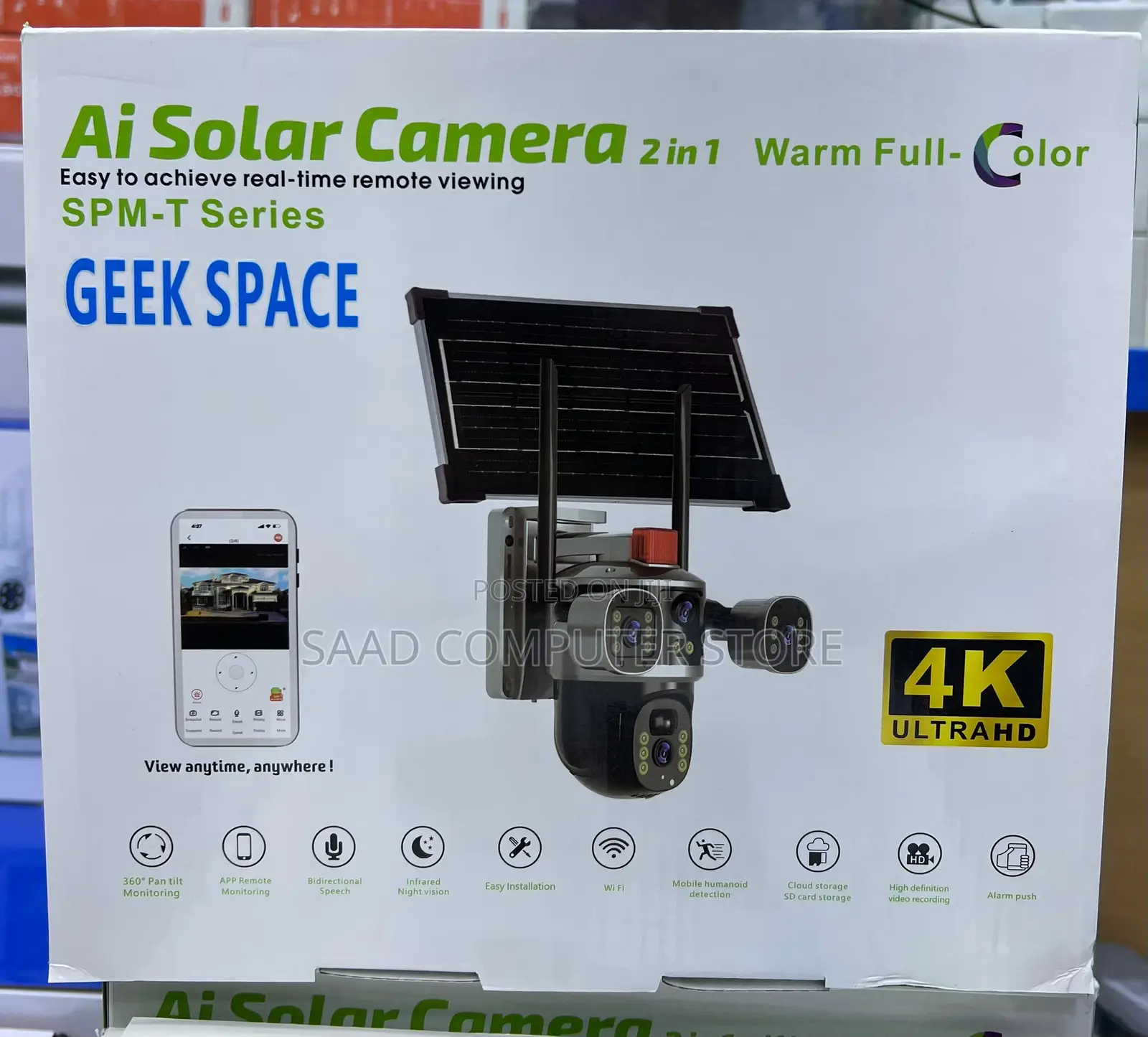 Solar Sim Card Camera