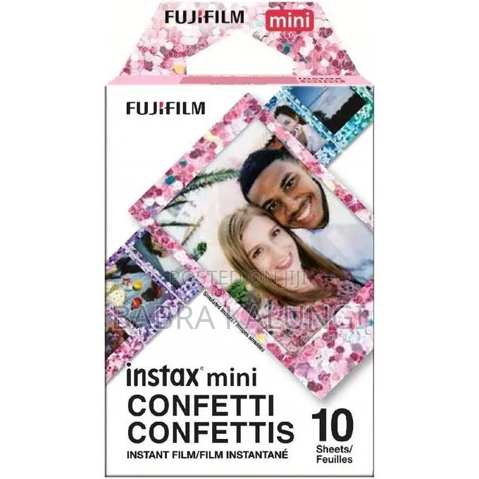 Fujifilm Instax Mini Confetti Film - 10 Exposures