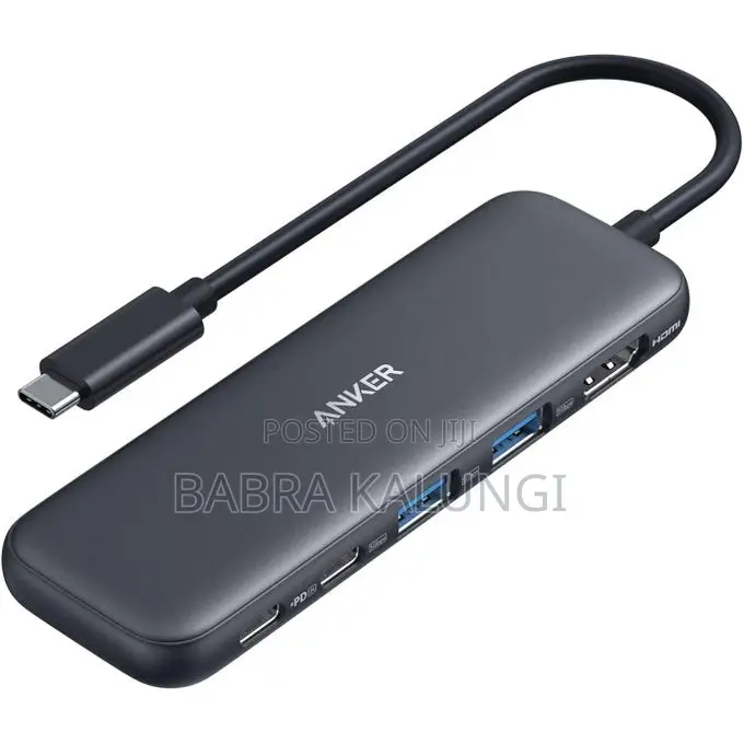 Anker 332 Usb C Hub, 5-in-1 Usbc to Hdmi Splitter With 