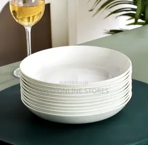 A Dozen of Ceramic Dinner Plates