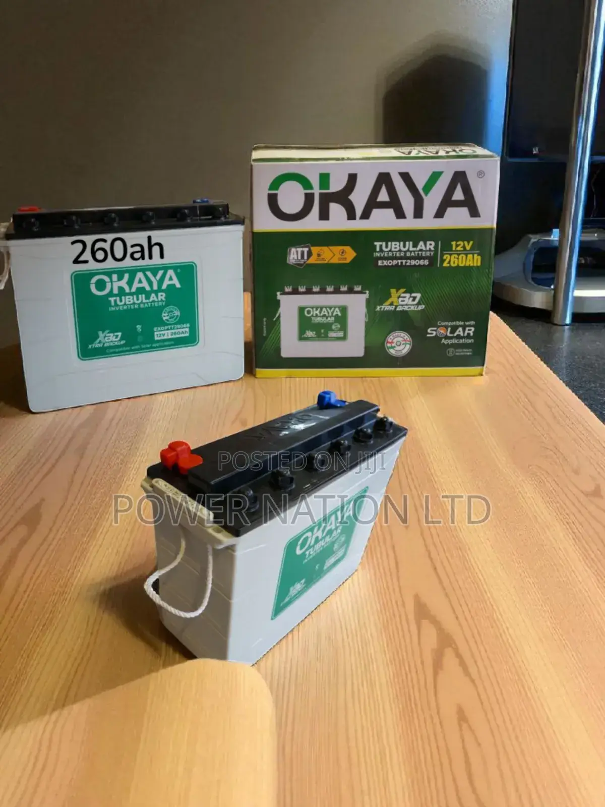 250ah / 260ah Tubular Battery