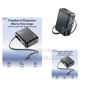 Yesido Yp70 10000mah Power Bank Portable Charger With