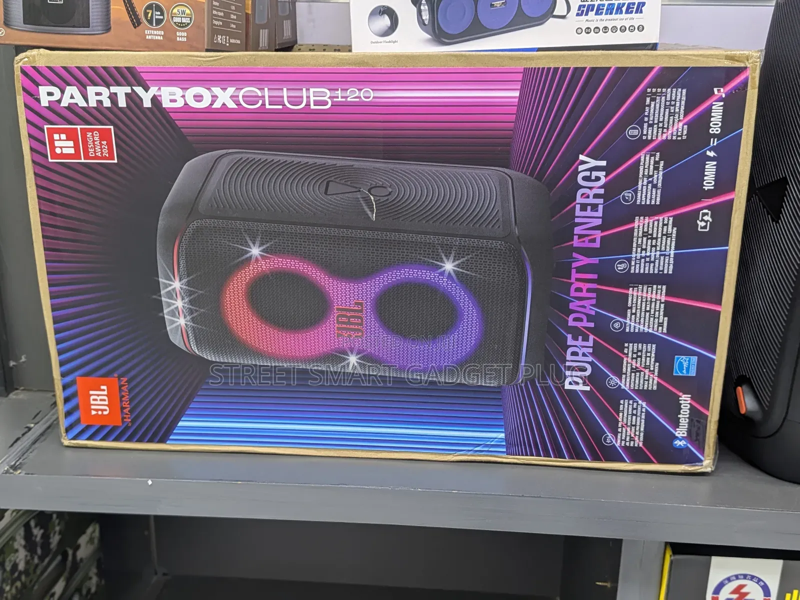 JBL Party Box Club 120 (160watts) Bluetooth Speaker