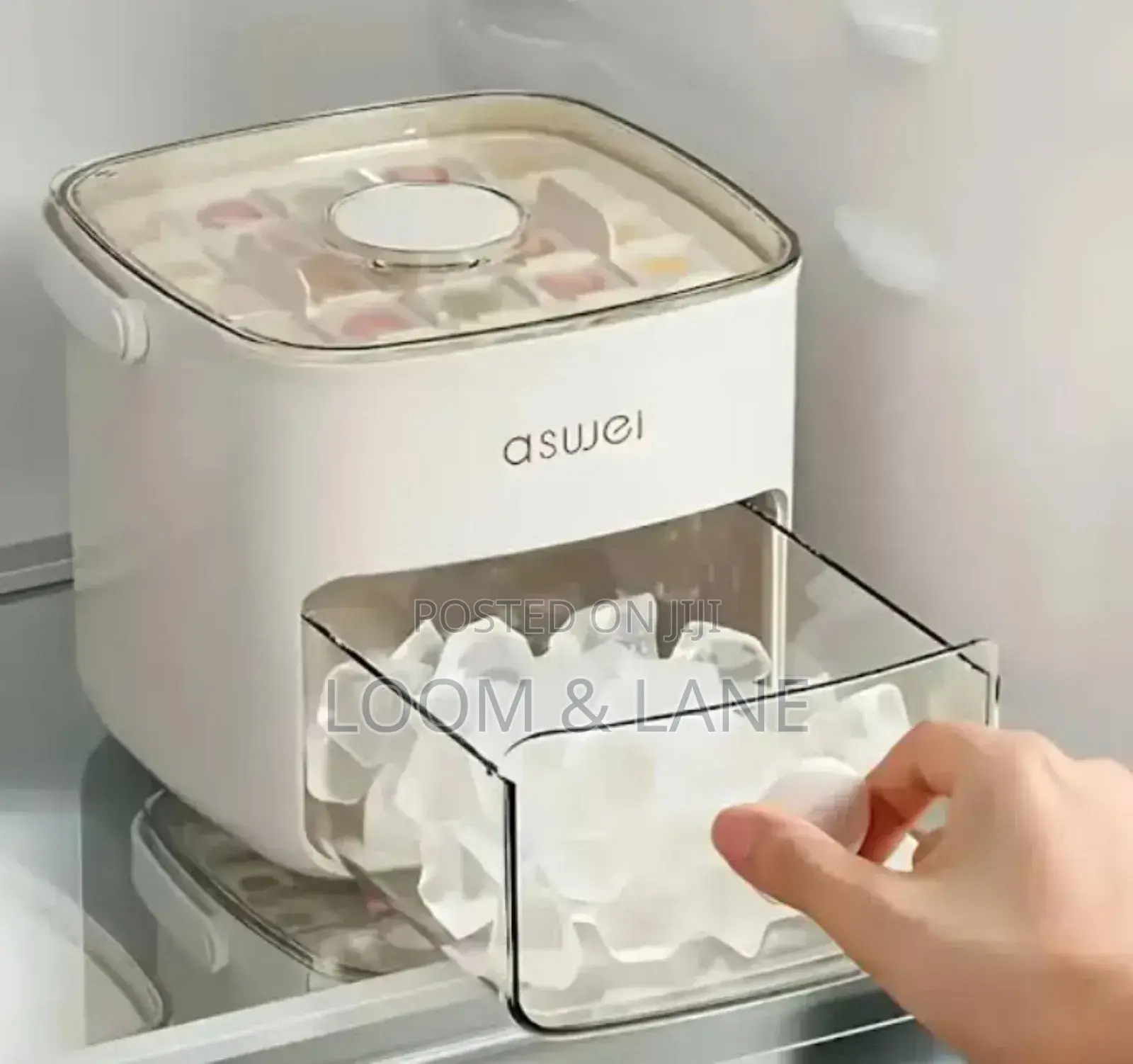 Ice Maker Box With Drawer and Storage Tray