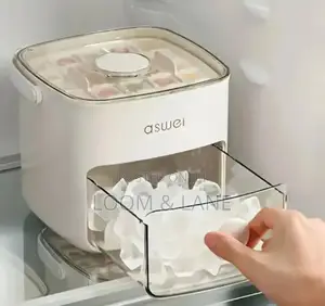 Ice Maker Box With Drawer and Storage Tray
