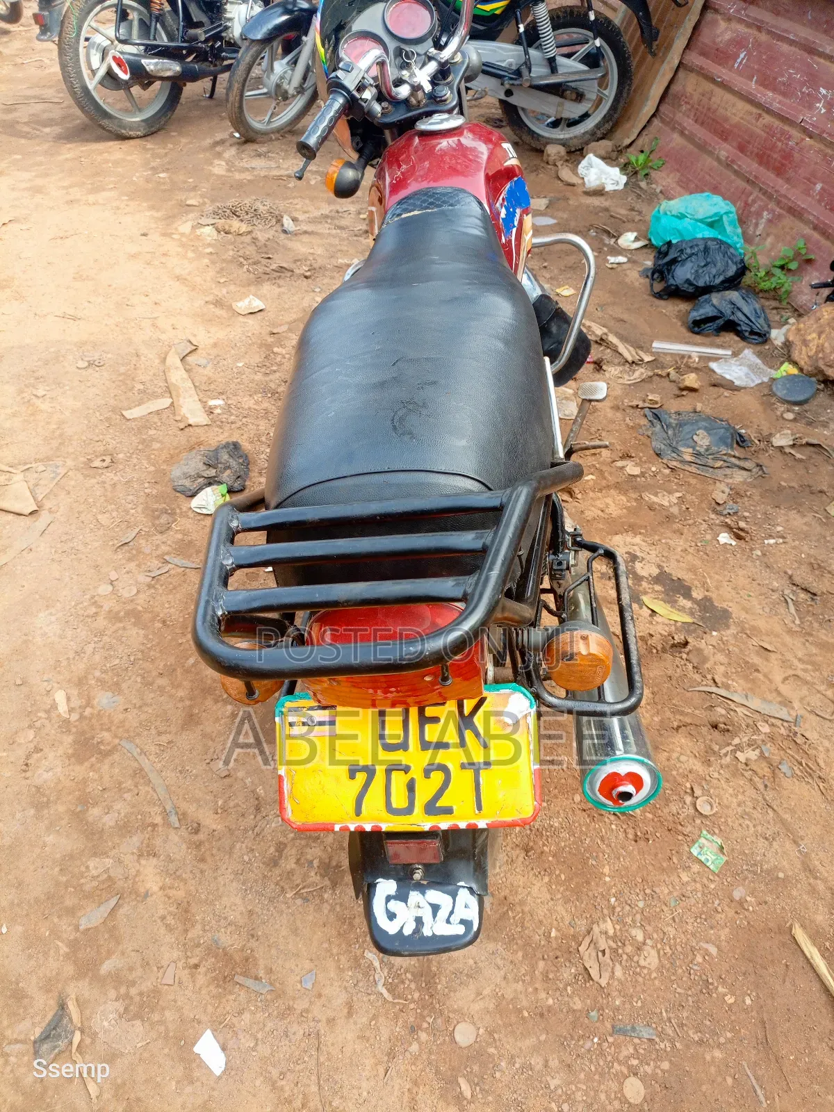 TVS XL 100 2020 Red
