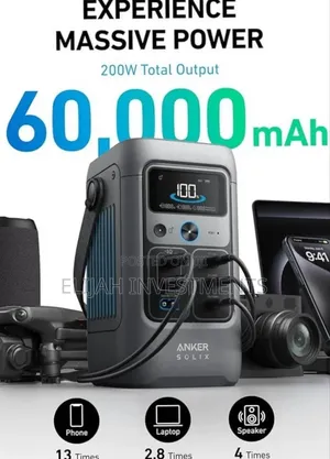 Anker Solix C200 Dc Portable Power Station.