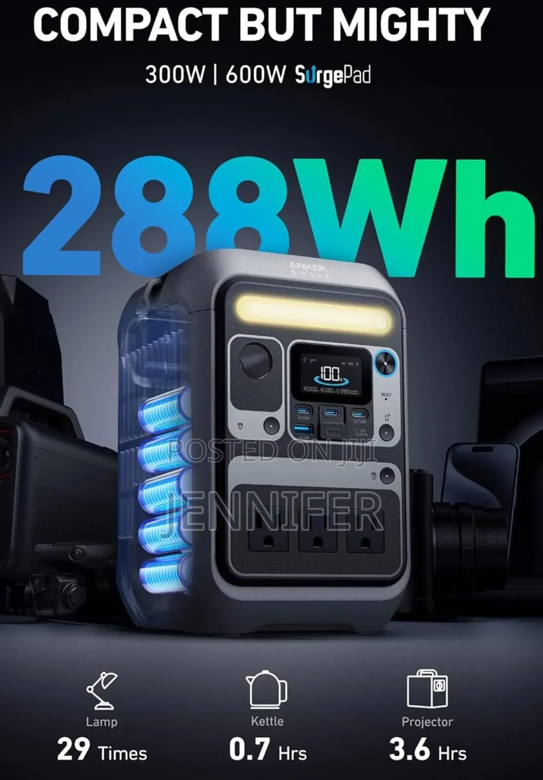 Anker Solix C300 Dc Power Station