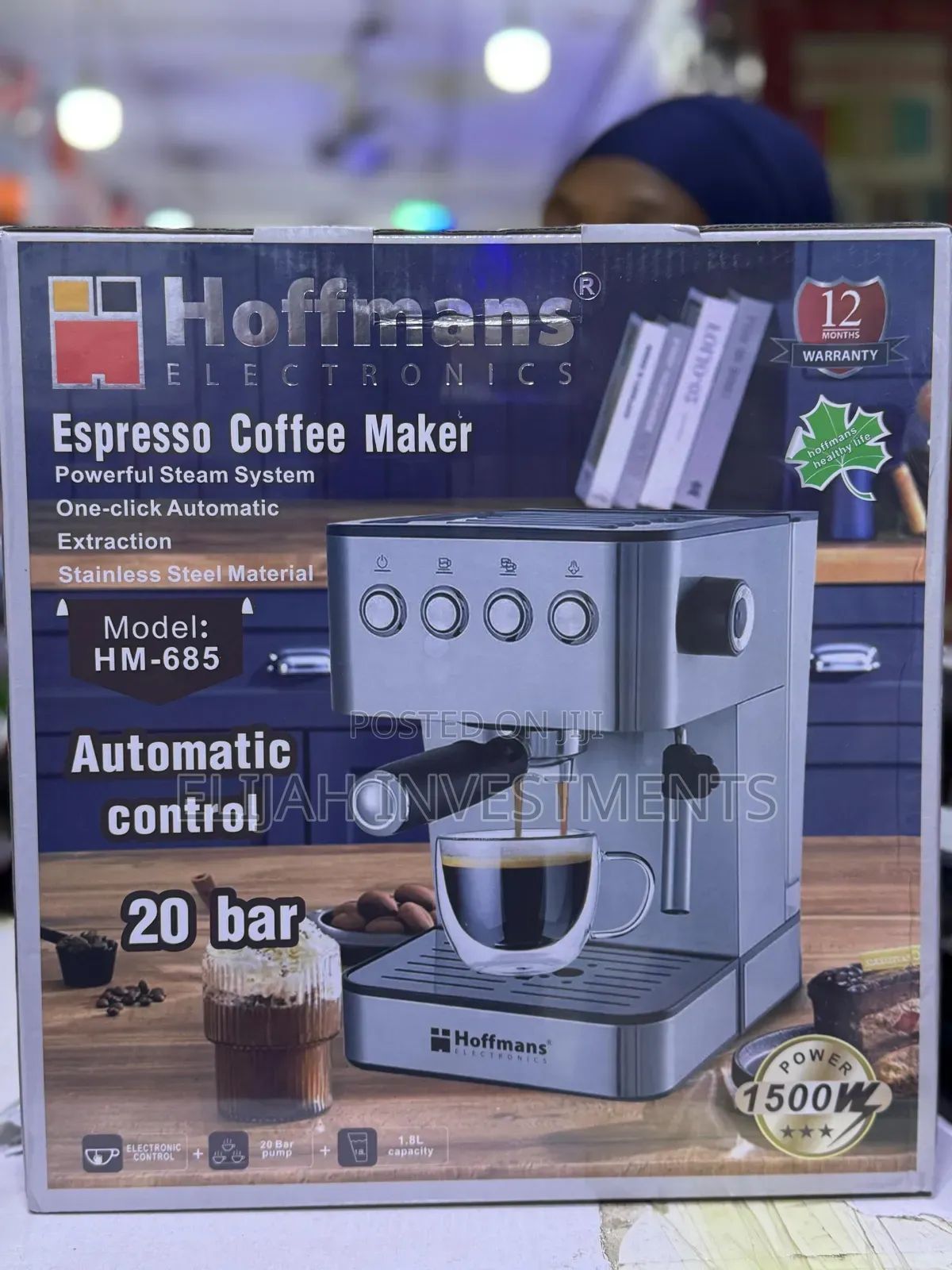 Hm-685 Espresso Coffee Maker.
