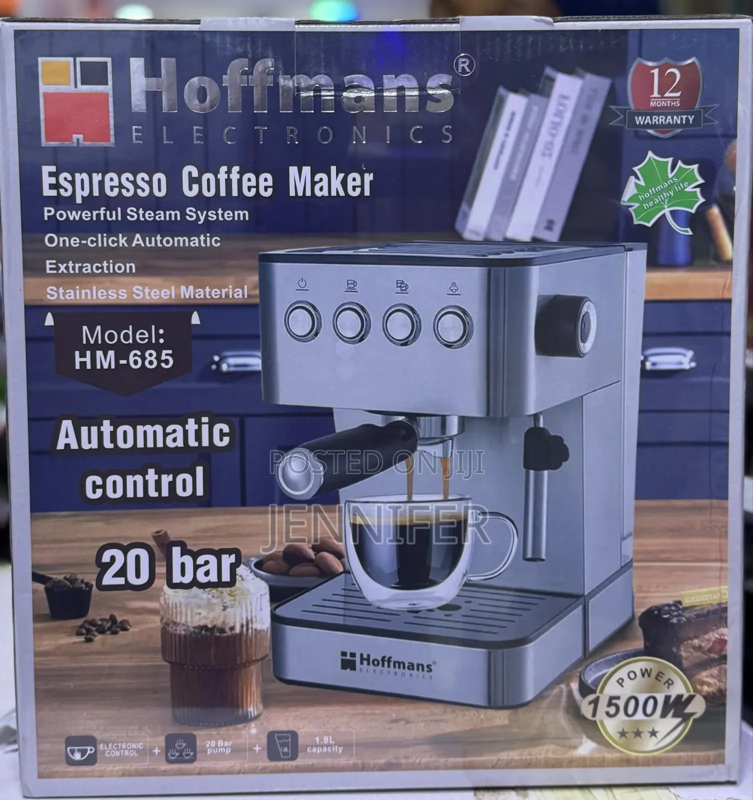 Hm-685 Espresso Coffee Maker.
