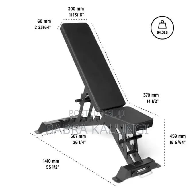 Gym Commercial Unisex Workout Folding Strength