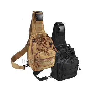 1 Piece of Tactical Shoulder Sling Bag Small Outdoor Chest Pack