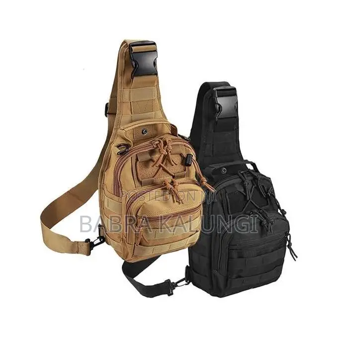 1 Piece of Tactical Shoulder Sling Bag Small Outdoor Chest Pack