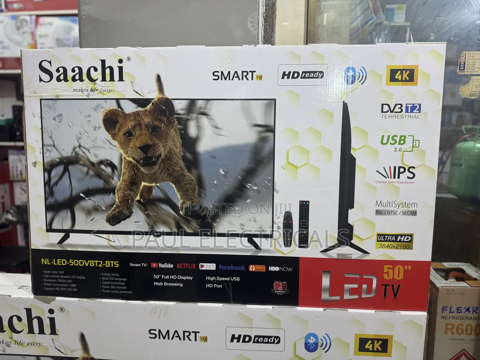 Saachi 50” Smart