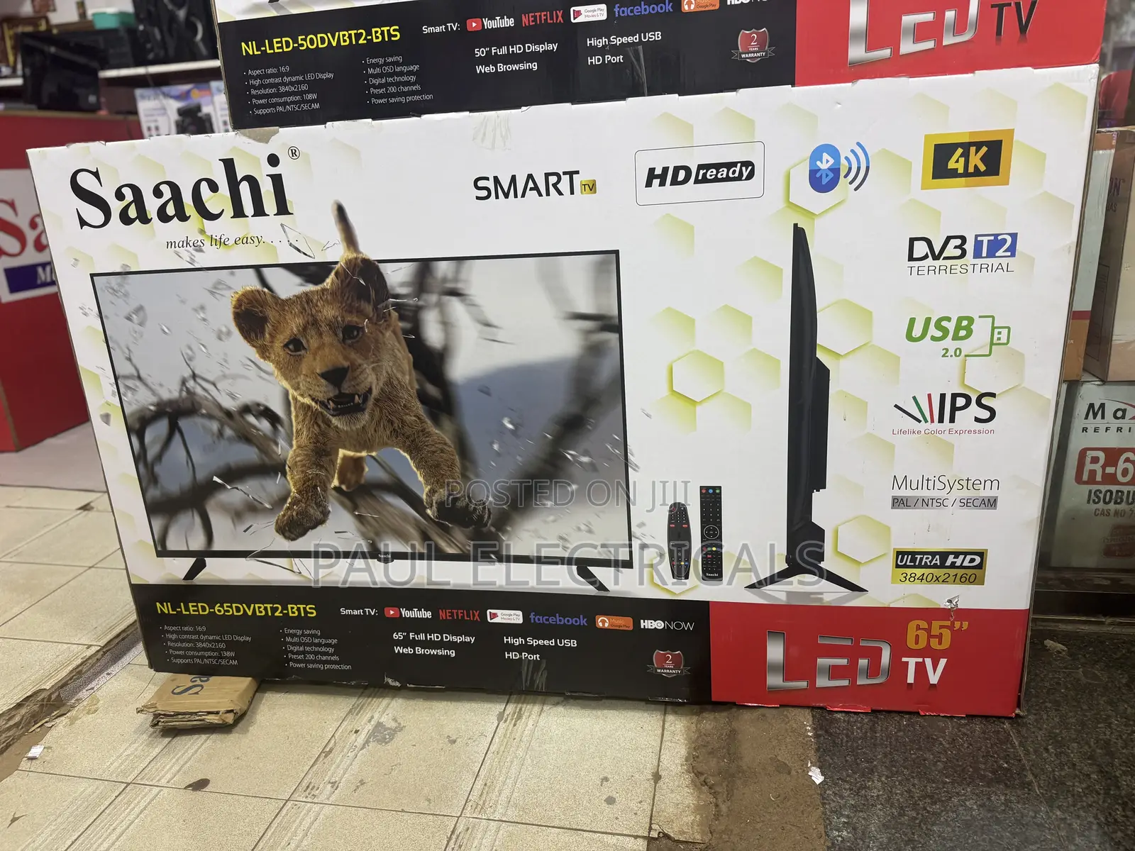 Saachi 65” Smart