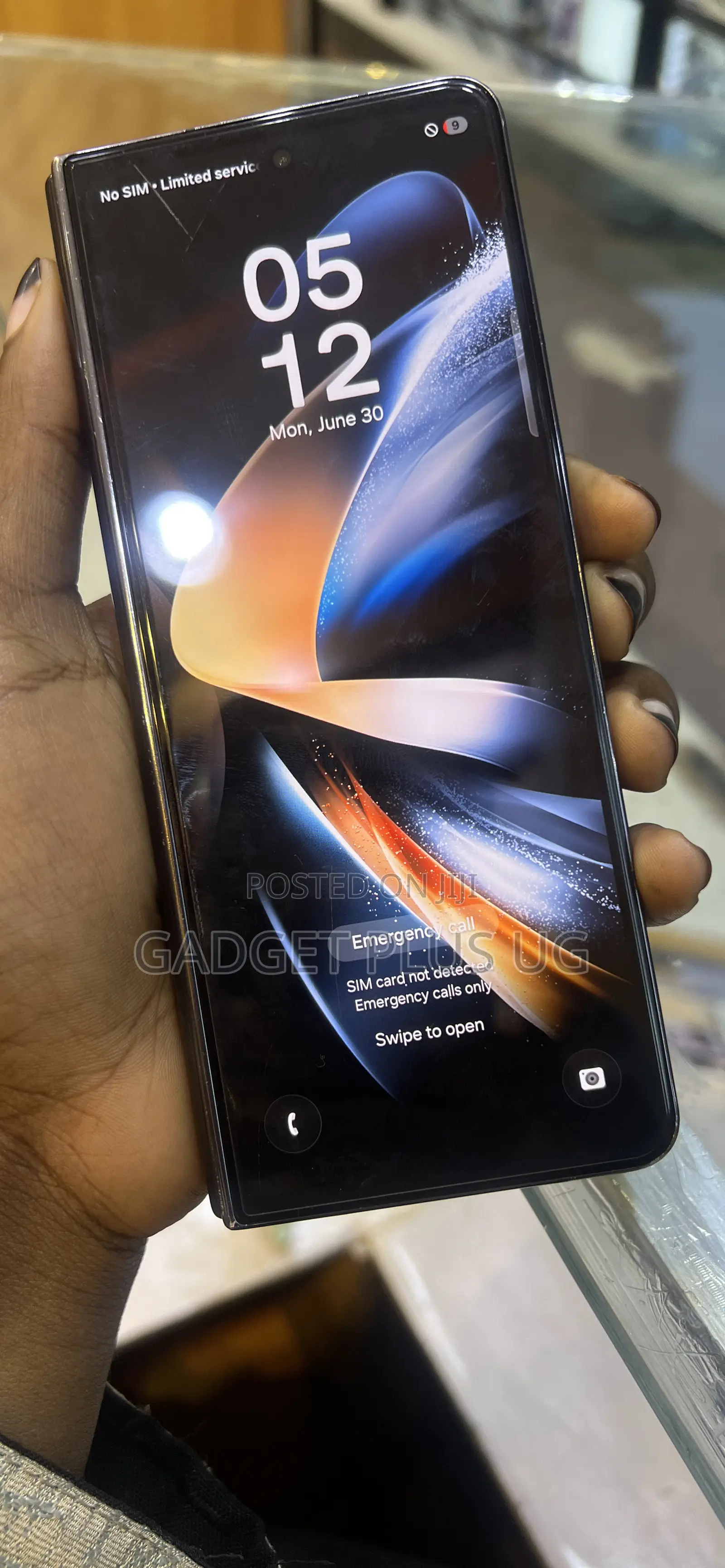New Samsung Galaxy Z Fold4 256 GB Black