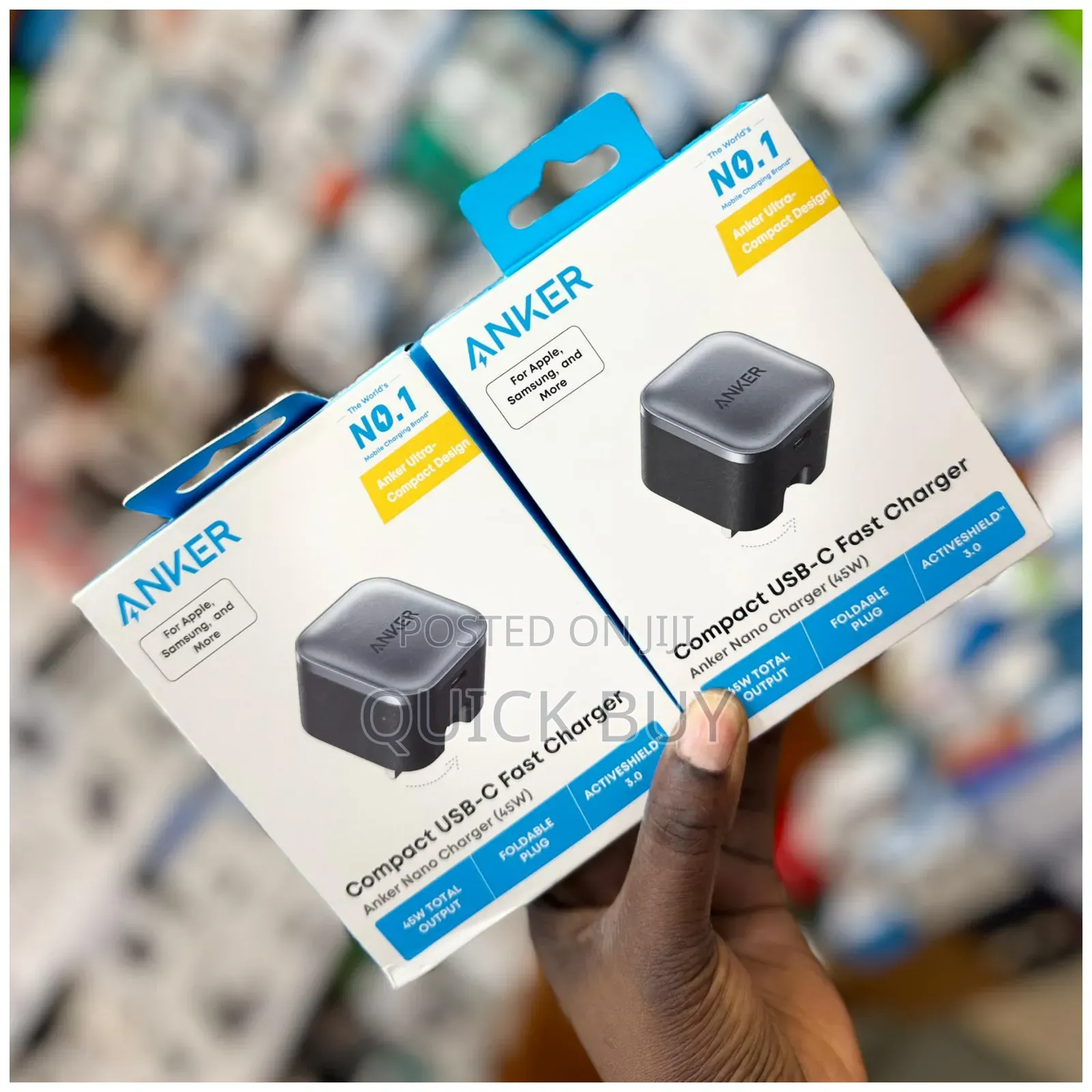 Compact Usb -C Fast Charger 45w