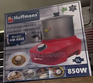 Hoffmans Hm-8860 Electric Fufu/Ugali/Banku/Pounded Yam Maker