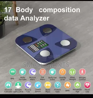 Smart Digital Personal Weight and Fat Scale