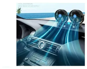 Electric Dual Head Cooling Vehicle Fan