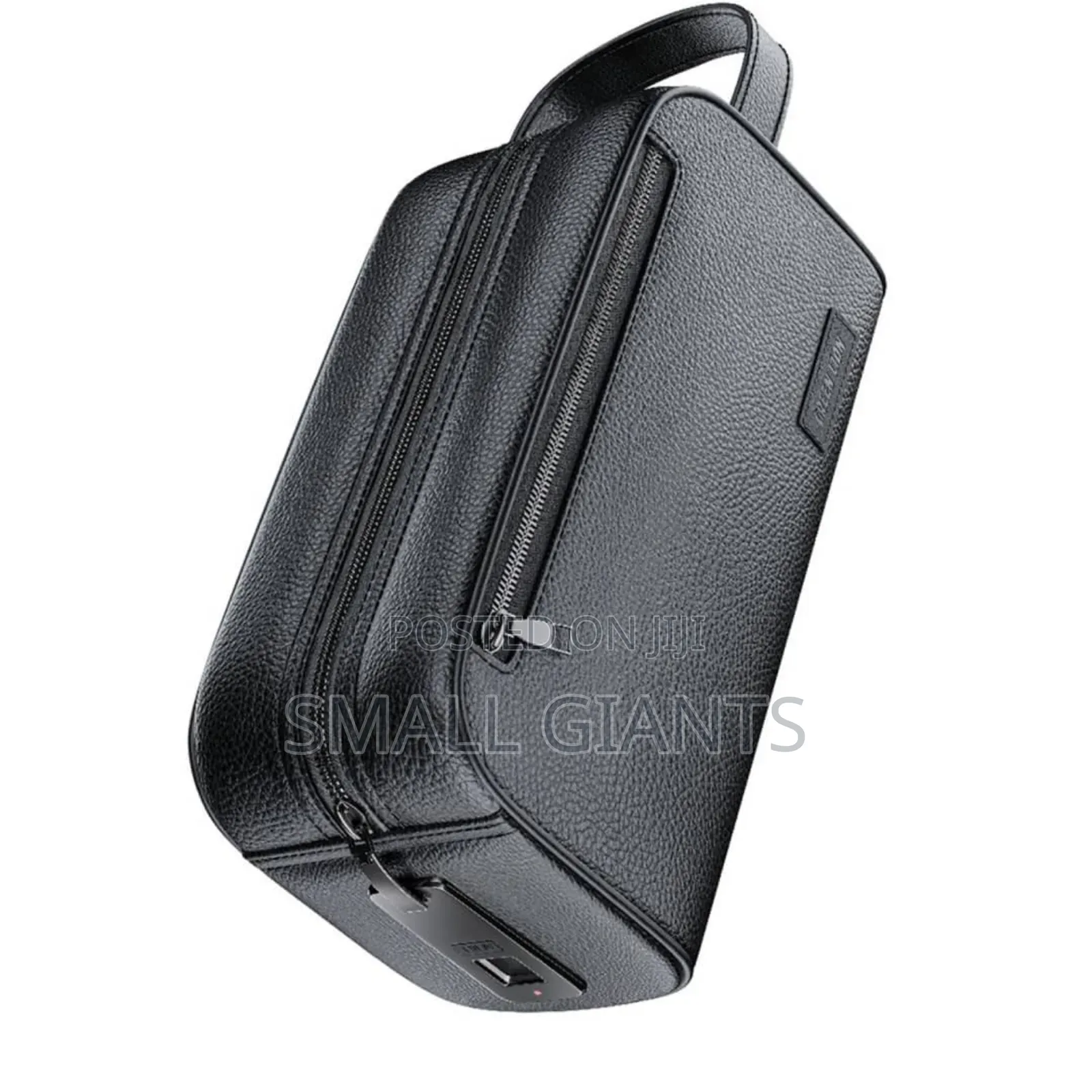 Green Lion Liora Fingerprint Bag With Leather Strip Led Ndicator