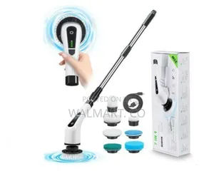 Cordless Electric Spin Scrubber With 7 Brush