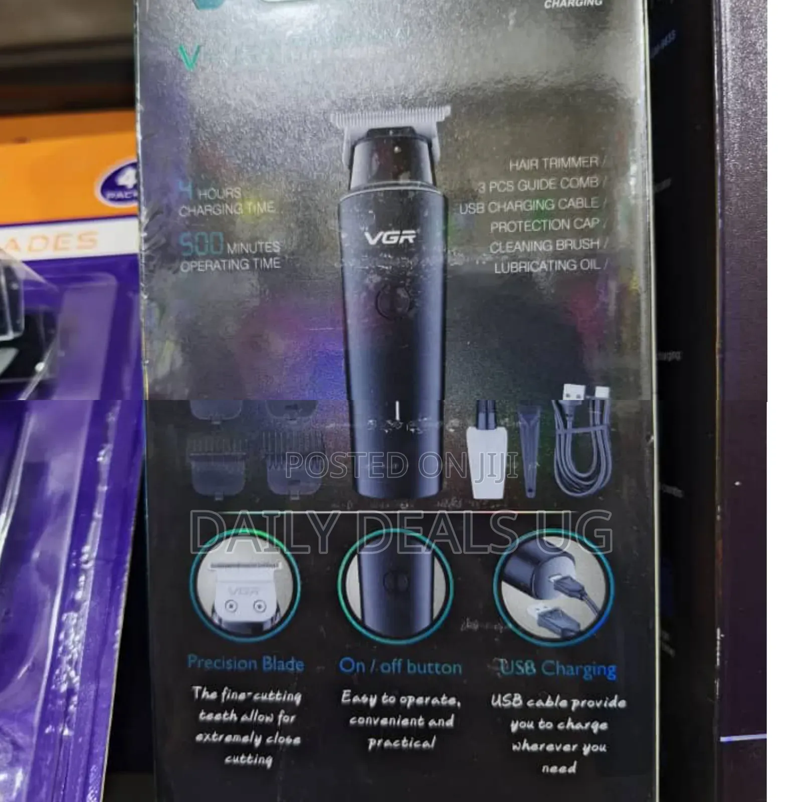 VGR v-937 Professional Corded Cordless Hair Trimmer