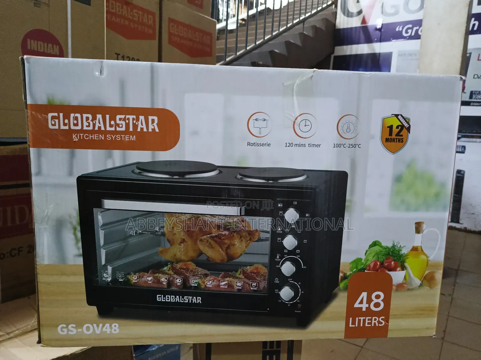 Electric Oven With Hot Plates/Hot Plate Electric Oven