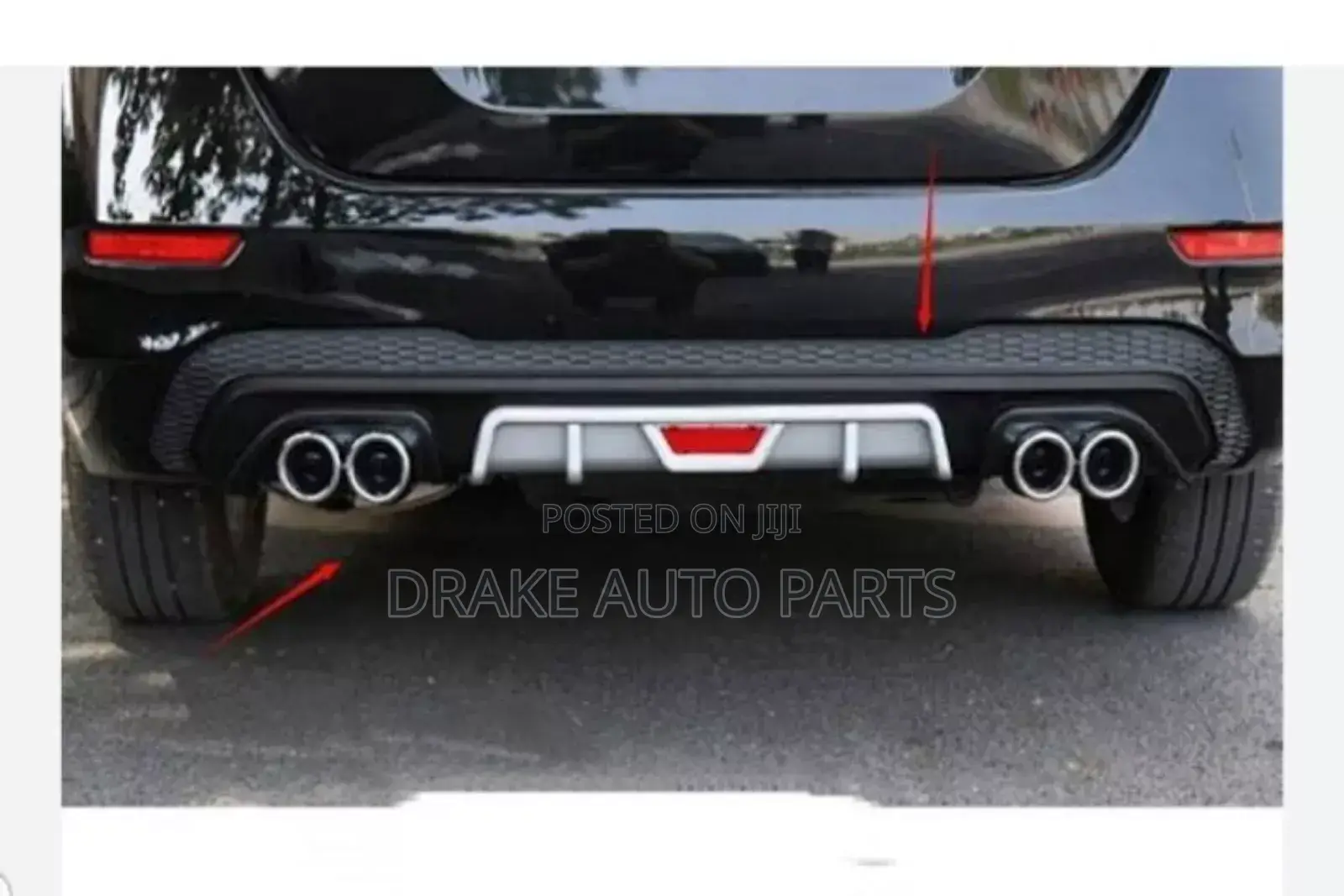 Universal Car Rear Bumper Lip Spoiler Available