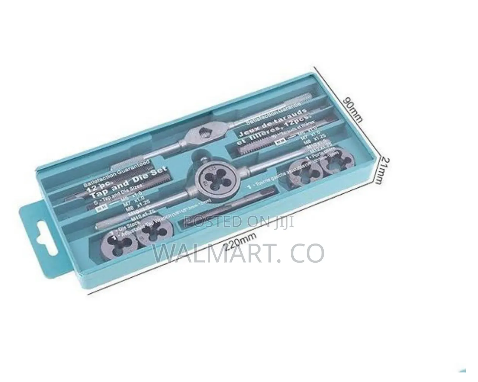 12 Piece Tap and Die Set