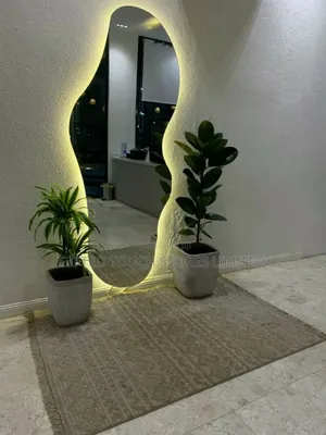 Modern Curved Led Mirror