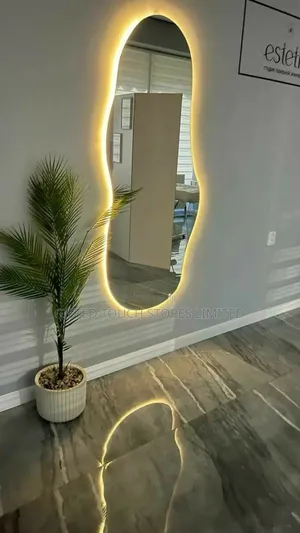 Modern Curved Led Mirror
