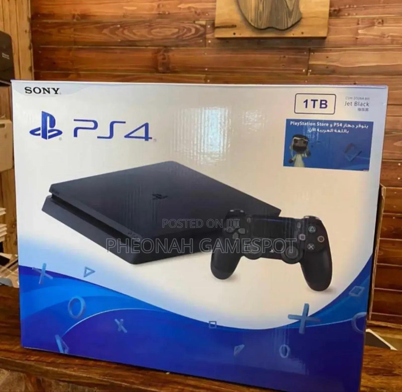 Brand New Ps4 Slim With An Amazing 16-games And 2-controller Bundle!