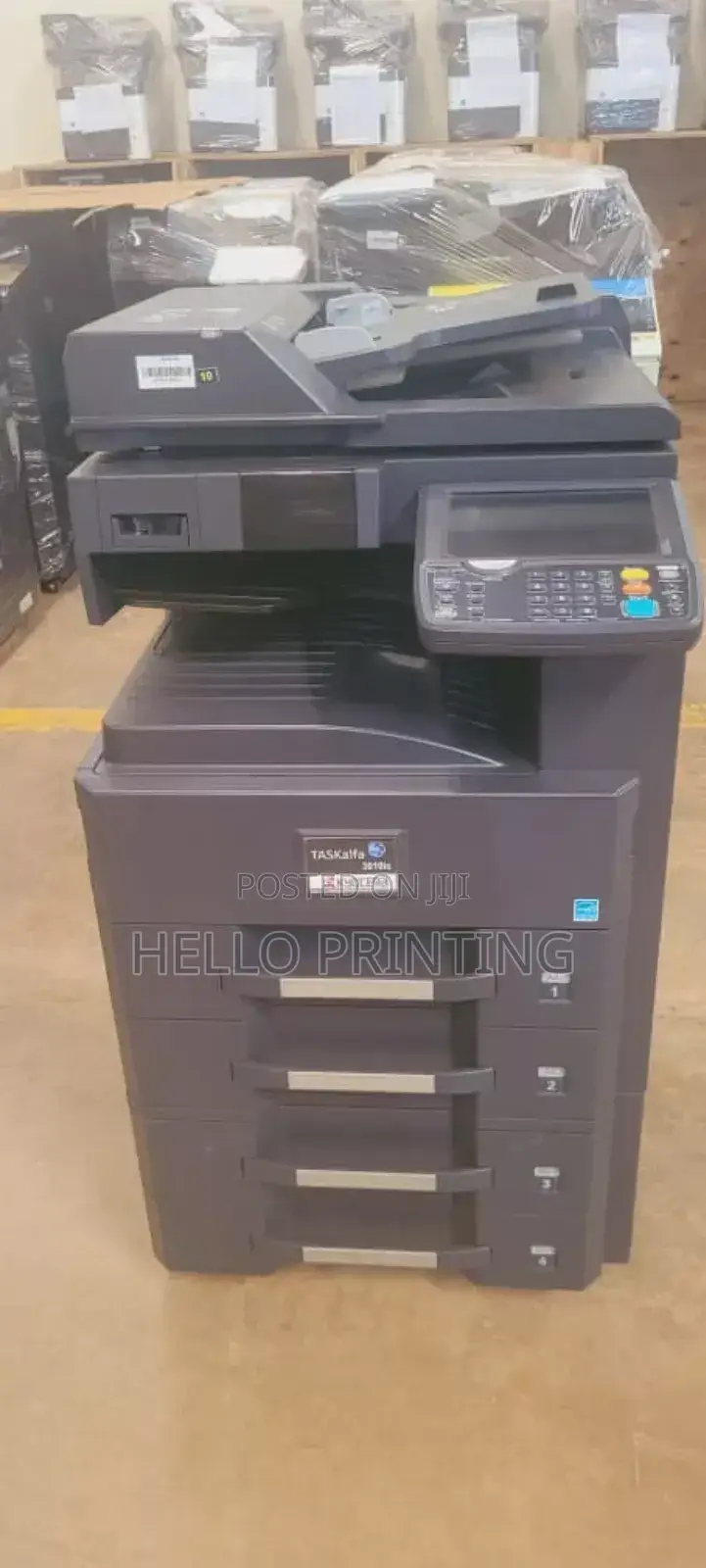 Dust - Resistant Taskalfa 3010i for Uganda Climate .