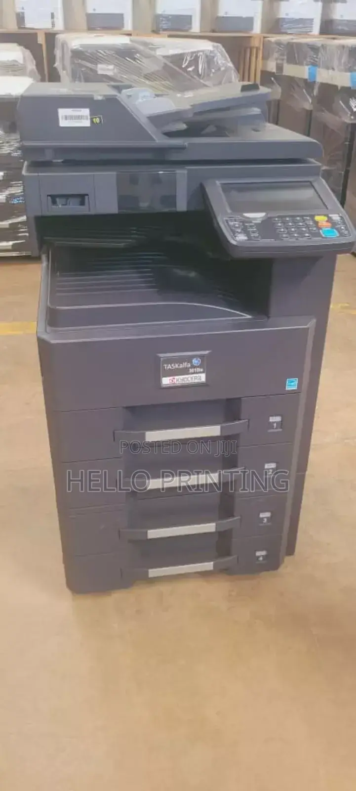 Taskalfa 3010i - Office Stapler Meets Printer.
