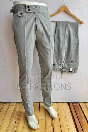 Gentle Beltless Trousers