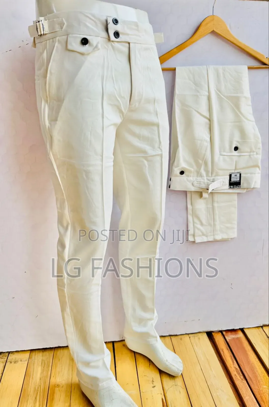 Men's Beltless Pants