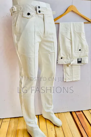 Men's Beltless Pants