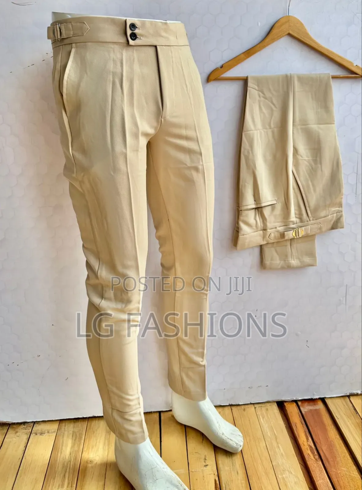 Men's Beltless Pants