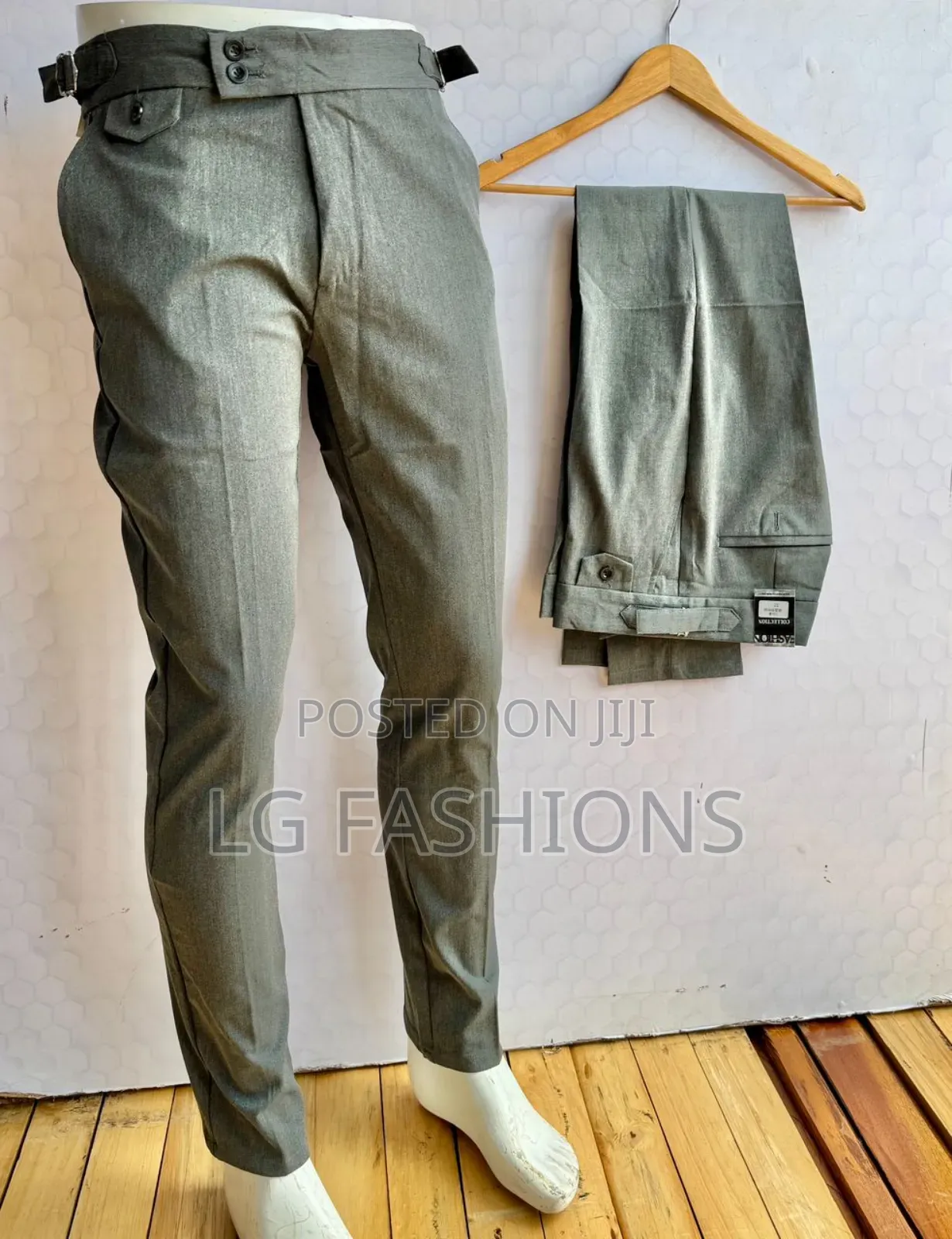 Men's Beltless Pants