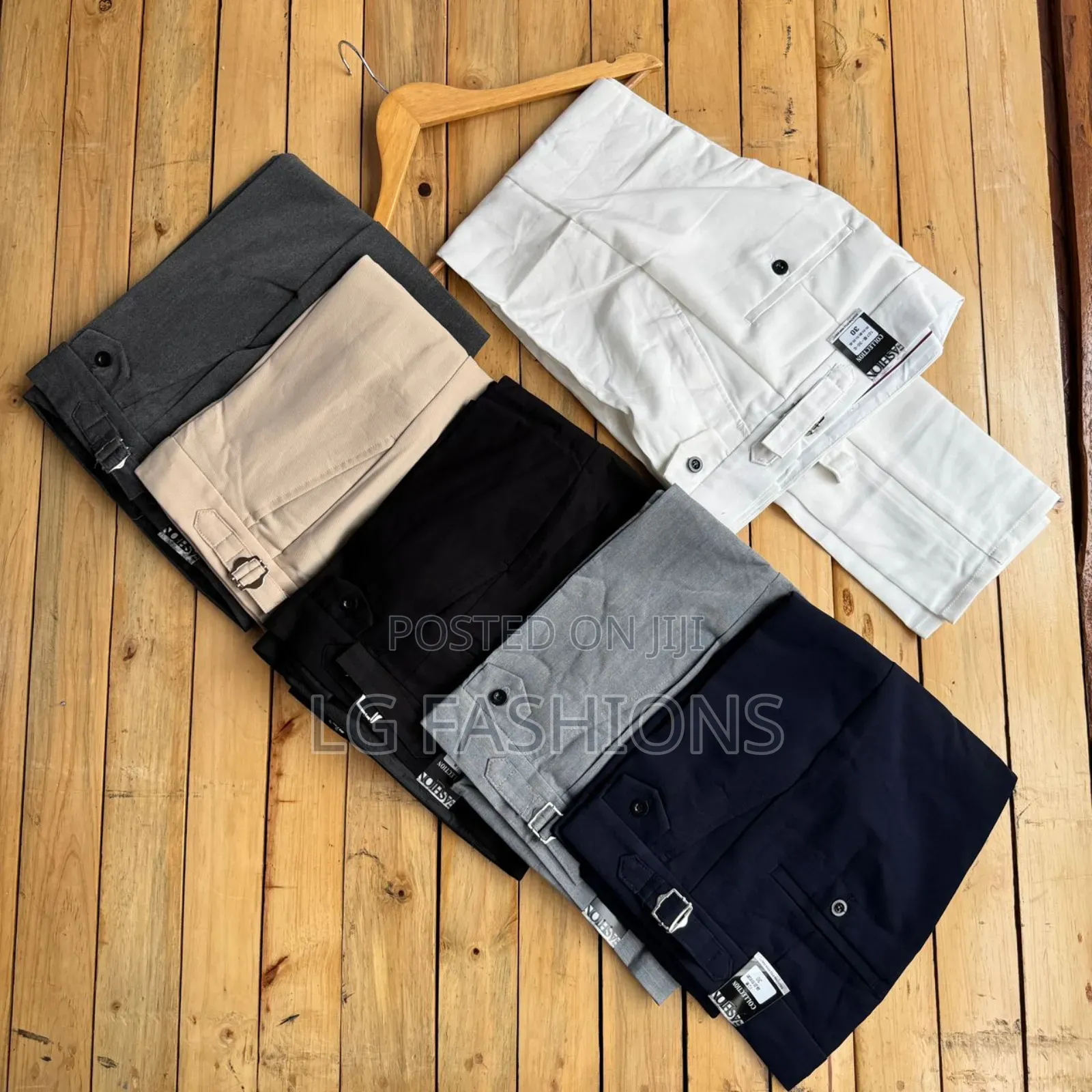 Men's Beltless Pants